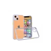 Apple iPhone 13 Mini Kılıf Miami Şeffaf Silikon - Lila