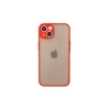 Apple iPhone 13 Mini Kılıf Montreal Silikon Kapak - Kırmızı