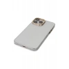 Apple iPhone 13 Pro Kılıf Anka PC Sert Metal Kapak - Şeffaf