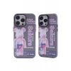 Apple iPhone 13 Pro Kılıf Desenli Kapak - Mor - 1