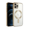 Apple iPhone 13 Pro Kılıf Kross Magneticsafe Kapak - Gold
