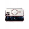 Apple iPhone 13 Pro Kılıf Kross Magneticsafe Kapak - Rose