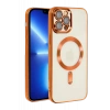 Apple iPhone 13 Pro Kılıf Kross Magneticsafe Kapak - Turuncu