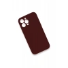 Apple iPhone 13 Pro Kılıf Lansman Legant Silikon - Bordo