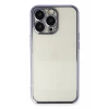 Apple iPhone 13 Pro Kılıf Lensli Silikon - Mor