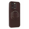 Apple iPhone 13 Pro Kılıf Lukka Magneticsafe Kapak - Kahverengi