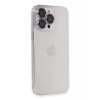 Apple iPhone 13 Pro Kılıf Luko Lens Silikon - Sierra Blue