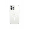 Apple iPhone 13 Pro Kılıf Magneticsafe Şeffaf Silikon - Şeffaf