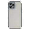 Apple iPhone 13 Pro Kılıf Montreal Silikon Kapak - Gri