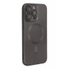 Apple iPhone 13 Pro Kılıf Moshi Lens Magneticsafe Silikon - Füme