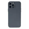 Apple iPhone 13 Pro Kılıf Nano içi Kadife Silikon - Gri