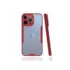 Apple iPhone 13 Pro Kılıf Platin Silikon - Kırmızı