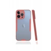 Apple iPhone 13 Pro Kılıf Platin Silikon - Pembe