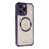 Apple iPhone 13 Pro Kılıf Prag Magneticsafe Kapak - Derin Mor