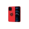 Apple iPhone 13 Pro Kılıf Range Yüzüklü Silikon - Kırmızı