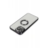 Apple iPhone 13 Pro Kılıf Slot Silikon - Siyah