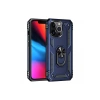 Apple iPhone 13 Pro Kılıf Sofya Yüzüklü Silikon Kapak - Lacivert