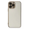 Apple iPhone 13 Pro Kılıf Volet Silikon - Beyaz