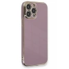 Apple iPhone 13 Pro Kılıf Volet Silikon - Mor