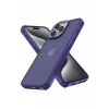 Apple iPhone 13 Pro Max Kılıf Elegant Kapak - Derin Mor