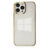 Apple iPhone 13 Pro Max Kılıf Element Silikon - Gold