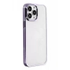 Apple iPhone 13 Pro Max Kılıf Element Silikon - Mor
