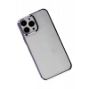 Apple iPhone 13 Pro Max Kılıf Element Silikon - Mor