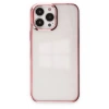 Apple iPhone 13 Pro Max Kılıf Element Silikon - Pembe