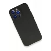 Apple iPhone 13 Pro Max Kılıf First Silikon - Siyah