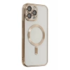 Apple iPhone 13 Pro Max Kılıf Kross Magneticsafe Kapak - Gold