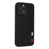 Apple iPhone 13 Pro Max Kılıf Loop Deri Silikon - Siyah