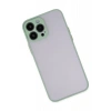 Apple iPhone 13 Pro Max Kılıf Montreal Silikon Kapak - Turkuaz