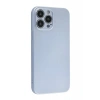 Apple iPhone 13 Pro Max Kılıf Nano içi Kadife Silikon - Sky Blue