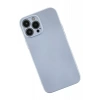 Apple iPhone 13 Pro Max Kılıf Nano içi Kadife Silikon - Sky Blue