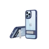 Apple iPhone 13 Pro Max Kılıf Rolet Stand Kapak - Lacivert