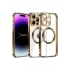 Apple iPhone 13 Pro Max Kılıf Slot Silikon - Gold