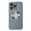 Apple iPhone 13 Pro Max Kılıf Store Silikon - Sierra Blue