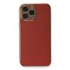 Apple iPhone 13 Pro Max Kılıf Volet Silikon - Kırmızı