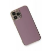 Apple iPhone 13 Pro Max Kılıf Volet Silikon - Mor