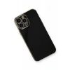 Apple iPhone 13 Pro Max Kılıf Volet Silikon - Siyah