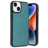Apple iPhone 14 Kılıf Aras Deri Kapak - Açık Yeşil