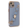 Apple iPhone 14 Kılıf Esila Silikon - Gri