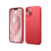 Apple iPhone 14 Kılıf First Silikon - Kırmızı