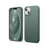 Apple iPhone 14 Kılıf First Silikon - Koyu Yeşil