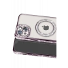 Apple iPhone 14 Kılıf Joke Simli Magneticsafe Kılıf - Derin Mor