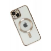 Apple iPhone 14 Kılıf Kross Magneticsafe Kapak - Gold