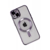 Apple iPhone 14 Kılıf Kross Magneticsafe Kapak - Mor