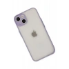 Apple iPhone 14 Kılıf Montreal Silikon Kapak - Mor