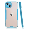 Apple iPhone 14 Kılıf Platin Silikon - Mavi
