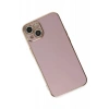 Apple iPhone 14 Kılıf Volet Silikon - Mor